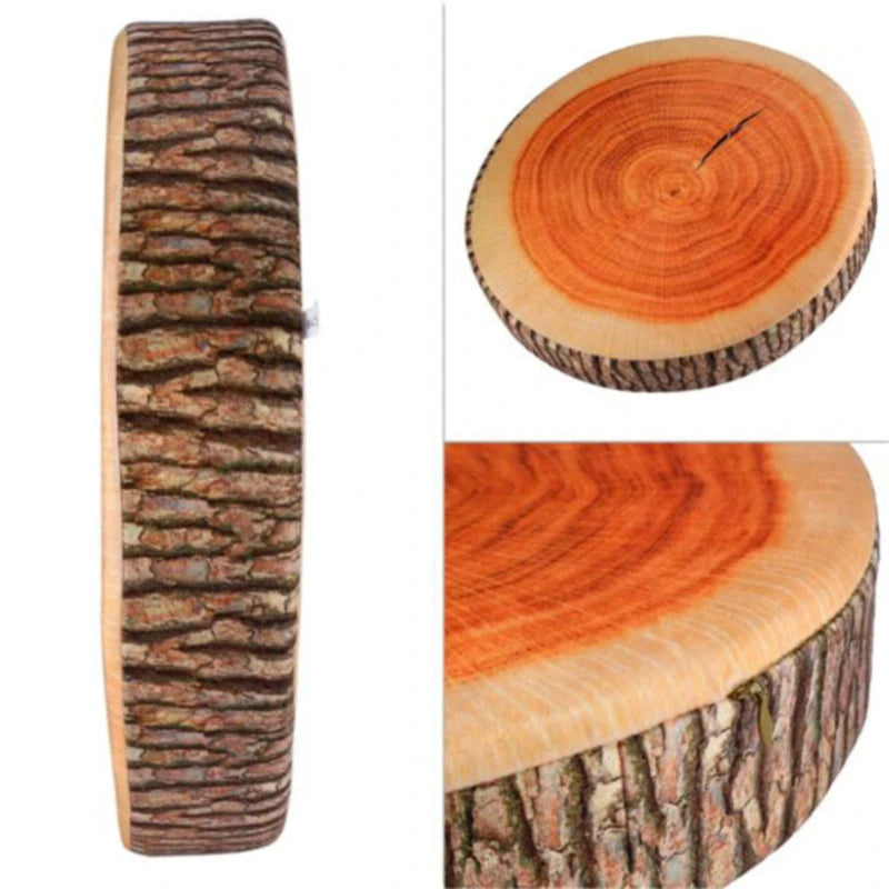 Almofadas Tronco de Árvore - Formatos Cilíndrico ou Redondo